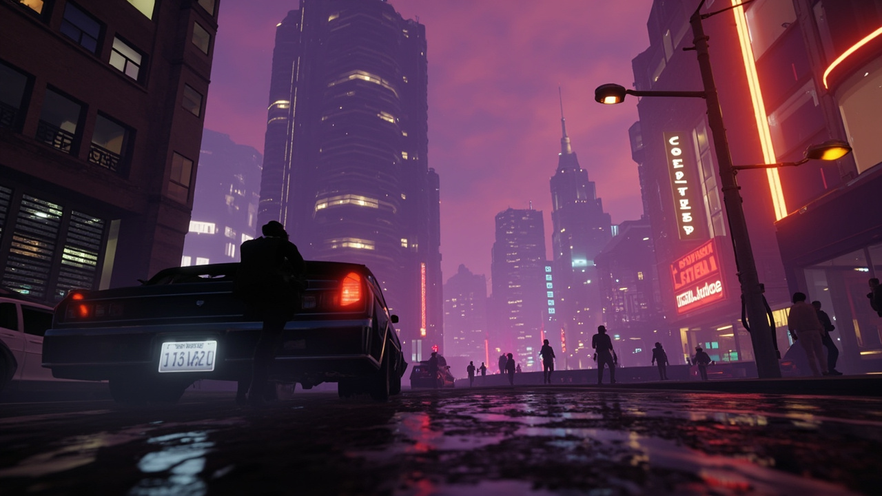 GTA6光影渲染示例