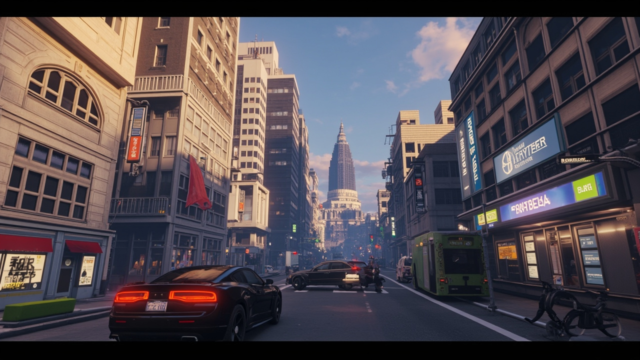 GTA6物理破坏效果